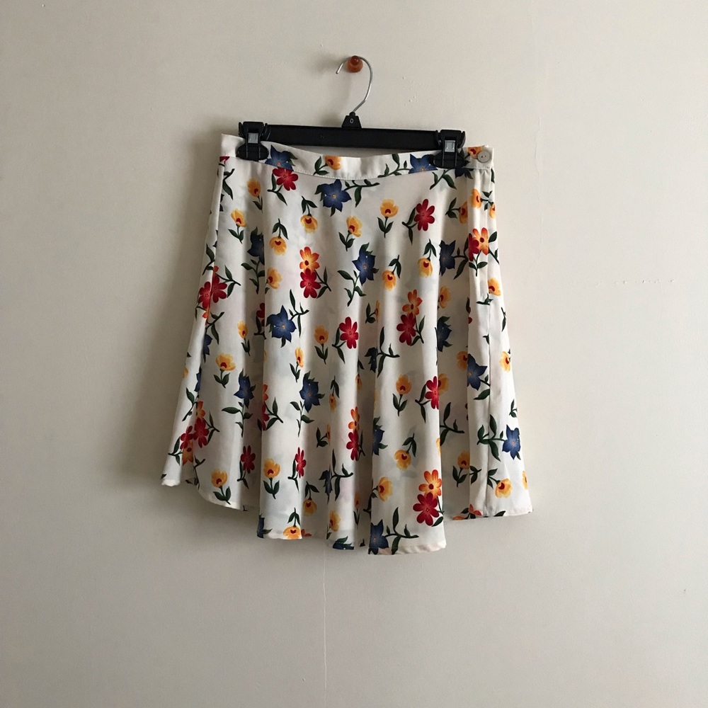 Vintage floral skirt